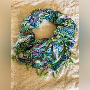Lily Pulitzer infinity scarf